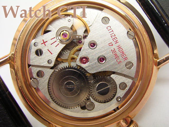 CITIZENホーマー　パンジー シチズン ホーマー パンジー 1961年製 C.G.Pケース レッド